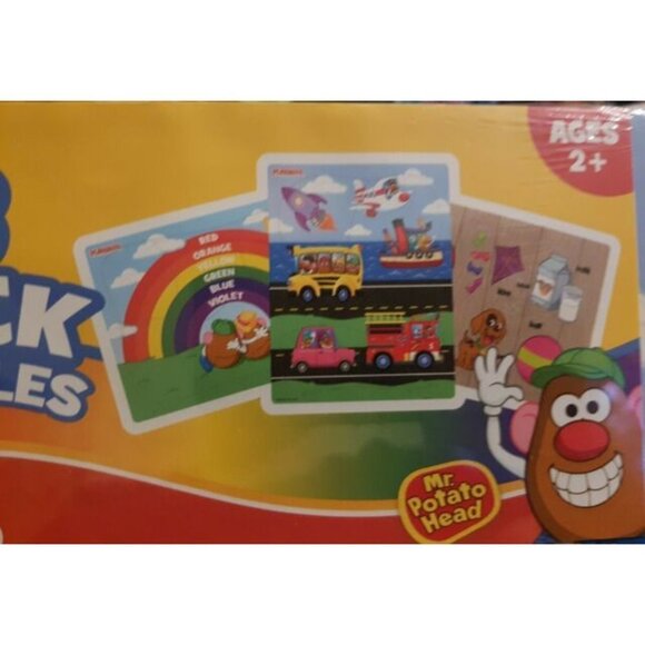 Playskool 6 puzzles total 2 unopened packages, New toddler - Picture 3 of 3